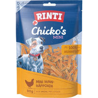 Produktbild von Rinti Chicko's MINI Huhn-Häppchen Trockenfleisch ohne Zucker 6x80 g