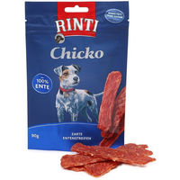 Produktbild von Rinti Chicko's zarte Entenstreifen Trockenfleisch Monoprotein 4x90 g