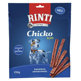 Rinti Chicko Slim Hundesnack Ente Monoprotein Trockenfleisch 9 x 250 g - 9 x 250 g – Bild 1 von 5