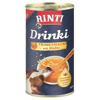 Produktbild von Rinti Drinki Liquid Funktionssnack Huhn 24x185ml - 24 x 185 ml