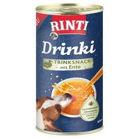 Produktbild von Rinti Drinki Trinksnack für Hunde mit Ente Light 6x185ml