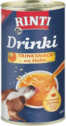 Rinti Drinki Trinksnack Huhn für Hunde 185 ml - 12 x 185 ml – Bild 1 von 6