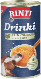 RINTI Drinki Trinksnack mit Ente für Hunde 185 ml - 24 x 185 ml – Bild 1 von 6