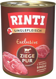 Produktbild von Rinti Exclusive Singlefleisch Ziege Pur Getreidefrei Monoprotein 6x800g