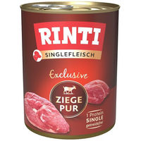 Produktbild von Rinti Exclusive Singlefleisch Ziege Pur Getreidefrei Monoprotein 6x800g