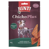 Produktbild von Rinti Extra Chicko Plus Knoblauchecken Hundesnack mit Huhn 80 g - 12 x 80 g