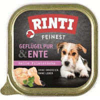 Produktbild von Rinti Feinest Adult Hundefutter Geflügel pur und Ente getreidefrei 44x150 g - 44 x 150 g