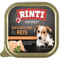 Produktbild von Rinti Feinest Adult Hundefutter Geflügel pur und Reis getreidefrei 44x150 g - 44 x 150 g