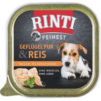 Produktbild von Rinti Feinest Geflügel und Reis Hundefutter Adult Stückchen in Sauce Getreidefrei 11 x 150 g - 11 x 150 g