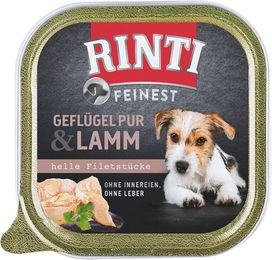 Rinti Feinest Hund Nassfutter Geflügel und Lamm Adult Getreidefrei 11x150 g - 11 x 150 g – Bild 1 von 4