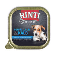 Produktbild von Rinti Feinest Hundefutter Geflügel und Kalb Adult 11 x 150 g - 11 x 150 g