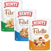 Produktbild von Rinti Filetto in Jelly Huhn Nassfutter für Hunde Adult 24x100 g