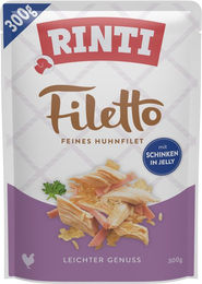 Rinti Filetto Leichter Genuss Hundehundefutter Huhn und Ente 6 x 300 g – Bild 1 von 1