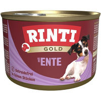 Produktbild von Rinti Gold Hundefutter Ente Adult 12x185g
