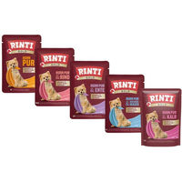 Produktbild von Rinti Gold Vielfalt Light Hundefutter Multibox mit Gewichtsreduktion 5x100g Pouches