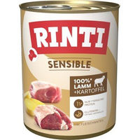 Produktbild von Rinti Hund Nassfutter Adult Lamm Stückchen in Sauce Hypoallergen 6x800 g - 6 x 800 g
