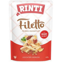 Produktbild von Rinti Hundeschonkost Filets Huhn und Rind 24x100 g - 24 x 100 g