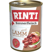 Produktbild von Rinti Kennerfleisch Hund Adult Lamm und Rind Getreidefrei 24x400g