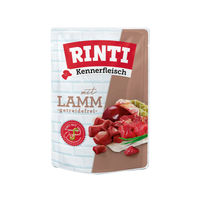 Produktbild von Rinti Kennerfleisch Hund Adult Lamm und Rind Pouch 10x400g ohne Farb- und Aromastoffe