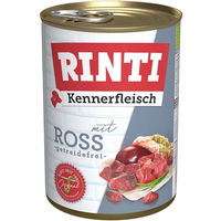 Produktbild von Rinti Kennerfleisch Hund Adult mit Rind und Pferd 12x400g mit hohem Fleischanteil ohne Zucker und Konservierungsstoffe