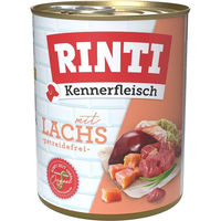 Produktbild von Rinti Kennerfleisch Hund Lachs getreidefrei ohne Konservierungsstoffe 12x800 g