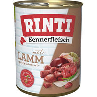 Produktbild von Rinti Kennerfleisch Hund Lamm für alle Altersstufen 24x800g