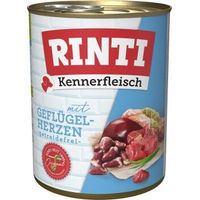 Produktbild von Rinti Kennerfleisch Hund Nassfutter Adult Geflügel Stückchen in Sauce 12x800 g - 12 x 800 g