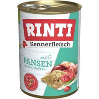 Produktbild von Rinti Kennerfleisch Hund Nassfutter Adult Rind Stückchen in Sauce 12x400 g - 12 x 400 g