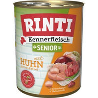 Produktbild von Rinti Kennerfleisch Hund Nassfutter Senior Huhn Stückchen in Sauce 24x800 g - 24 x 800 g