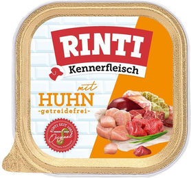 Produktbild von Rinti Kennerfleisch Hund Rind und Huhn 9x300g Schale