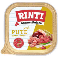 Produktbild von Rinti Kennerfleisch Hund Rind und Pute in der Schale 9x300g