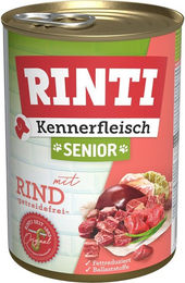 Produktbild von Rinti Kennerfleisch Hund Senior Rind 12x400g