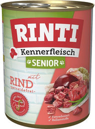 Produktbild von Rinti Kennerfleisch Hund Senior Rind 12x800g