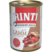 Produktbild von Rinti Kennerfleisch Hundefutter Lamm Adult Getreidefrei mit hohem Fleischanteil 400 g - 24 x 400 g