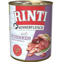 Produktbild von Rinti Kennerfleisch Hundefutter Schinken Adult Getreidefrei 12 x 800 g - 12 x 800 g