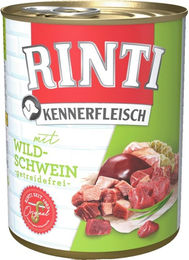 Rinti Kennerfleisch Hundefutter Wildschwein Adult Getreidefrei 800 g - 12 x 800 g – Bild 1 von 7