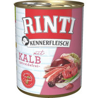 Produktbild von Rinti Kennerfleisch Kalb Hundefutter Adult Getreidefrei mit hohem Fleischanteil 400 g - 24 x 400 g