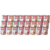 Produktbild von Rinti Kennerfleisch Mix 3 Hundefutter Stückchen in Sauce Adult 24x800g