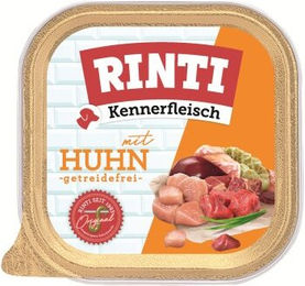 Produktbild von Rinti Kennerfleisch Nassfutter Hund Adult Huhn 9x300 g Schale - 9 x 300 g