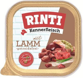 Produktbild von Rinti Kennerfleisch Nassfutter Hund Adult Lamm 9x300 g Schale - 9 x 300 g