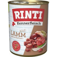 Produktbild von Rinti Kennerfleisch Nassfutter Hund Adult Lamm Stückchen in Sauce 12x800 g - 12 x 800 g
