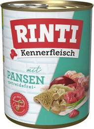 Produktbild von Rinti Kennerfleisch Nassfutter Hund Adult Rind Stückchen in Sauce 24x800 g Dose - 24 x 800 g