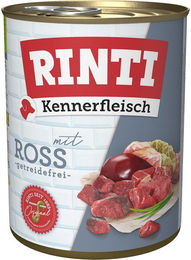 Produktbild von Rinti Kennerfleisch Pferd Stückchen in Sauce Getreidefrei 12x800g