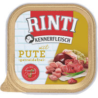 Produktbild von Rinti Kennerfleisch Plus Hund Pute Pastete Getreidefrei mit hohem Fleischanteil 9 x 300 g - 9 x 300 g