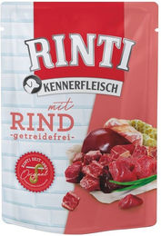 Rinti Kennerfleisch Rind Hund Nassfutter Adult Getreidefrei mit hohem Fleischanteil 10 x 400 g - 10 x 400 g – Bild 1 von 6