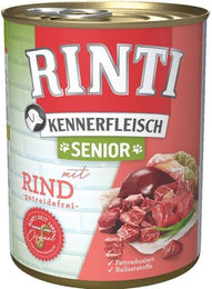 Rinti Kennerfleisch Senior Hund Rind Getreidefrei 400 g - 12 x 400 g – Bild 1 von 8