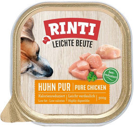 Produktbild von Rinti Leichte Beute Hund Huhn pur Stückchen in Sauce 9x300g