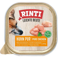 Produktbild von Rinti Leichte Beute Hund Huhn pur Stückchen in Sauce 9x300g