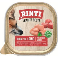 Produktbild von Rinti Leichte Beute Hund Nassfutter Huhn mit Rind zur Gewichtsreduktion 9x300g