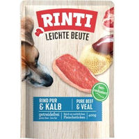 Produktbild von RINTI Leichte Beute Nassfutter Hund Adult Stückchen in Sauce Rind und Kalb 10x400 g getreidefrei
